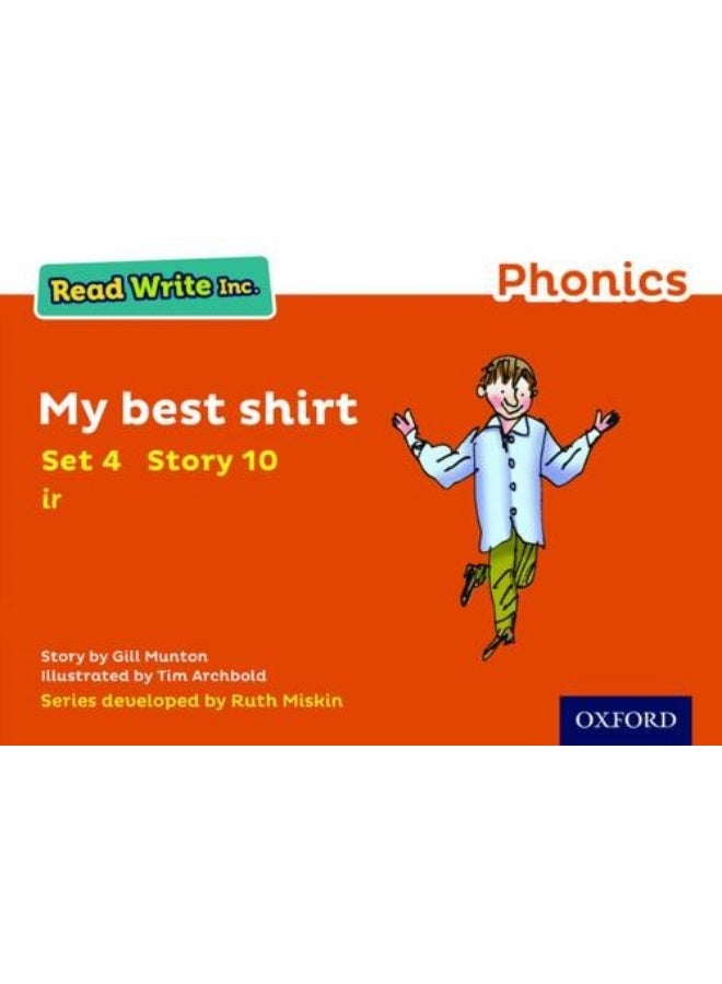 Read Write Inc. Phonics: My Best Shirt (Orange Set 4 Storybook 10)