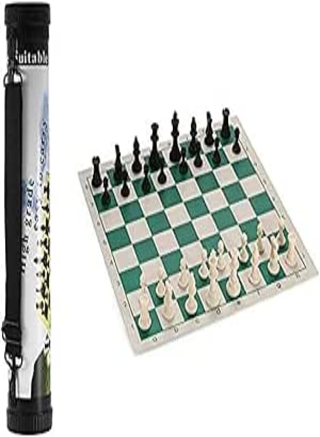 Generic Role Up A Chess Board With A Distinctive Holder - Board Game - Single Player - Age 3 & Above