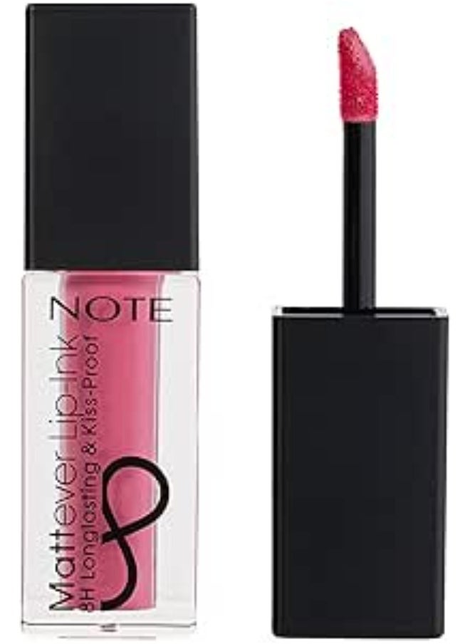 Note Note Mattiever Lipink 8H Long Lasting - No. 09 All About Pink  - Image 1