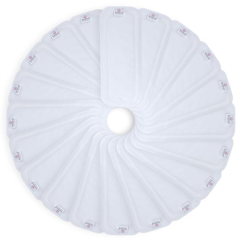 Wet Free Cloth Diaper Inserts/Soakers/Liners - Reusable Washable for Cloth Diapers/Diaper Covers/Pocket Diapers (Pack of 20) (6-36 Months)