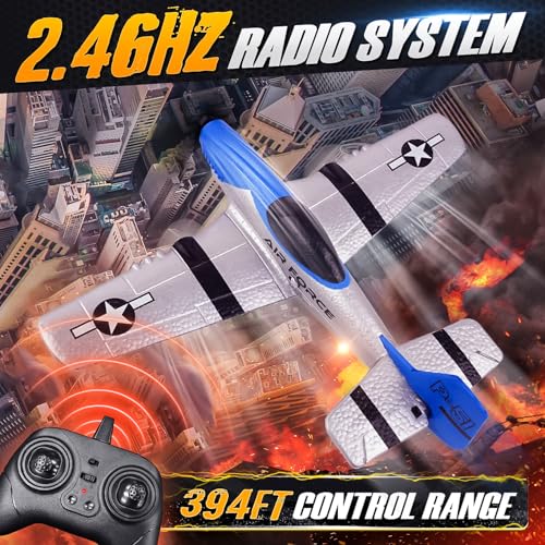 BEZGAR RC Plane Drones for Kids 6axis Gyro Remote Control Airplane RC Helicopter Easy Control for Beginners Toys - Image 5