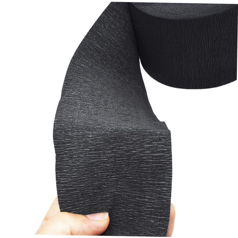 CALLARON Disposable Black Neck Paper Strips for Barbers 10pcs Stretchy Neck Bands for Hairdressing Salon Use and Hair Cutting Protection - Image 3