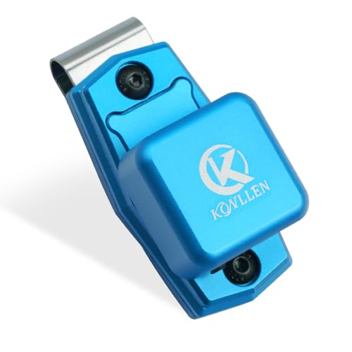 KONLLEN Chalk Holder Magnetic Clip Aluminum Alloy Chalk Tip Holder for Billiard Pool Snooker Billiard Accessories - Image 1