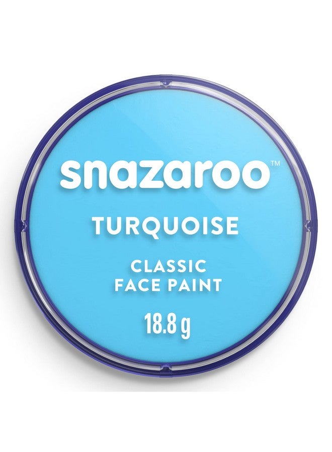 سنازارو طلاء الوجه والجسم الكلاسيكي من سنازارو، عبوة 18.8 جرام (0.66 أونصة)، فيروزي - Image 1