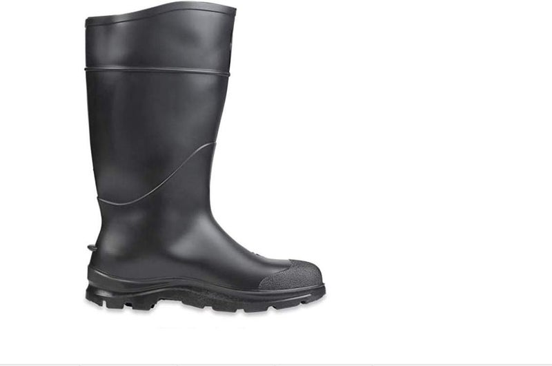 SERVUS Store Comfort Technology 14" PVC Steel Toe Men's Work Boots, Black - Steel Toe, 10 - Image 5