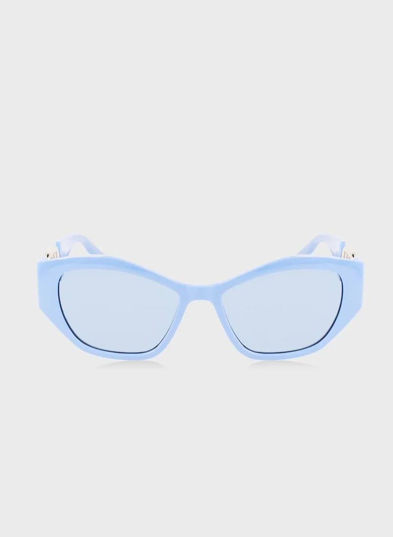 Karl Lagerfeld Modified Rectangle Sunglasses