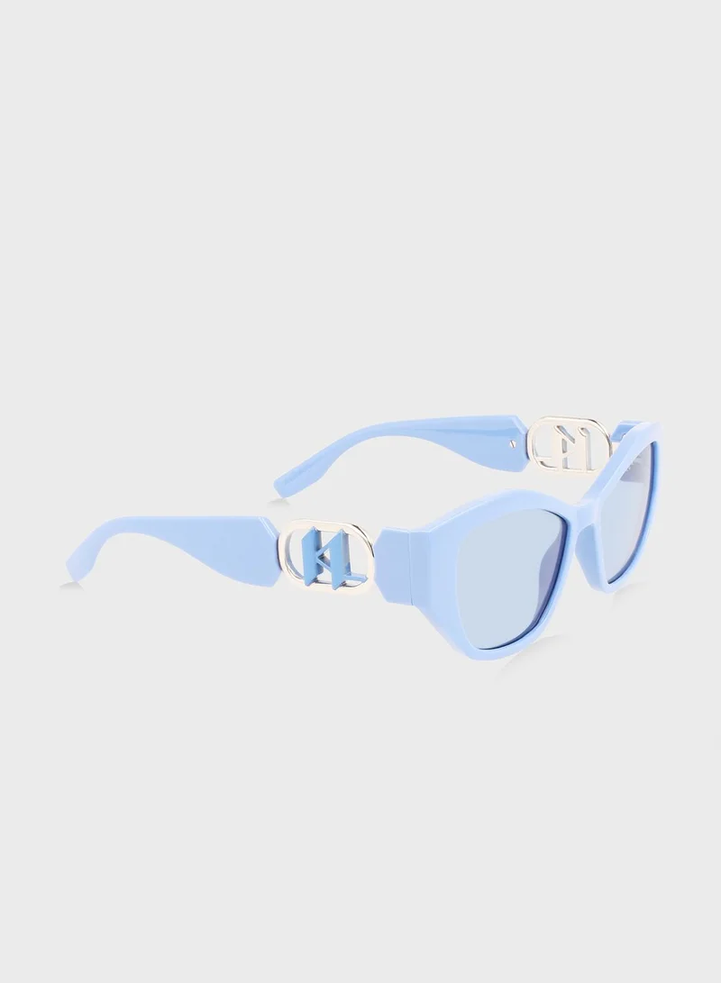 Karl Lagerfeld Modified Rectangle Sunglasses
