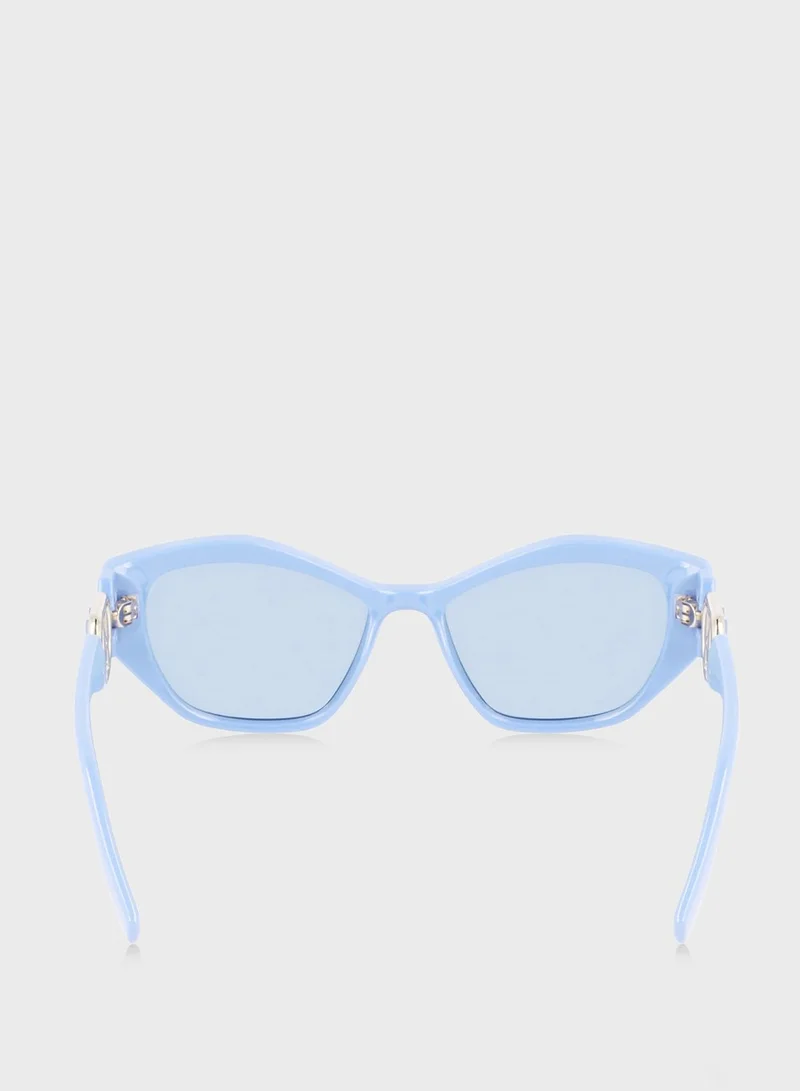 Karl Lagerfeld Modified Rectangle Sunglasses