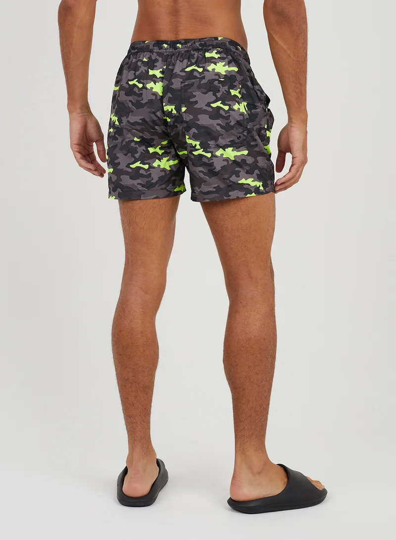 برايف سول Printed Swimshorts