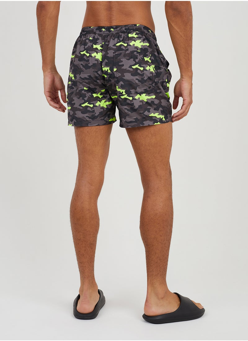 BRAVE SOUL Printed Swimshorts  - Image 3