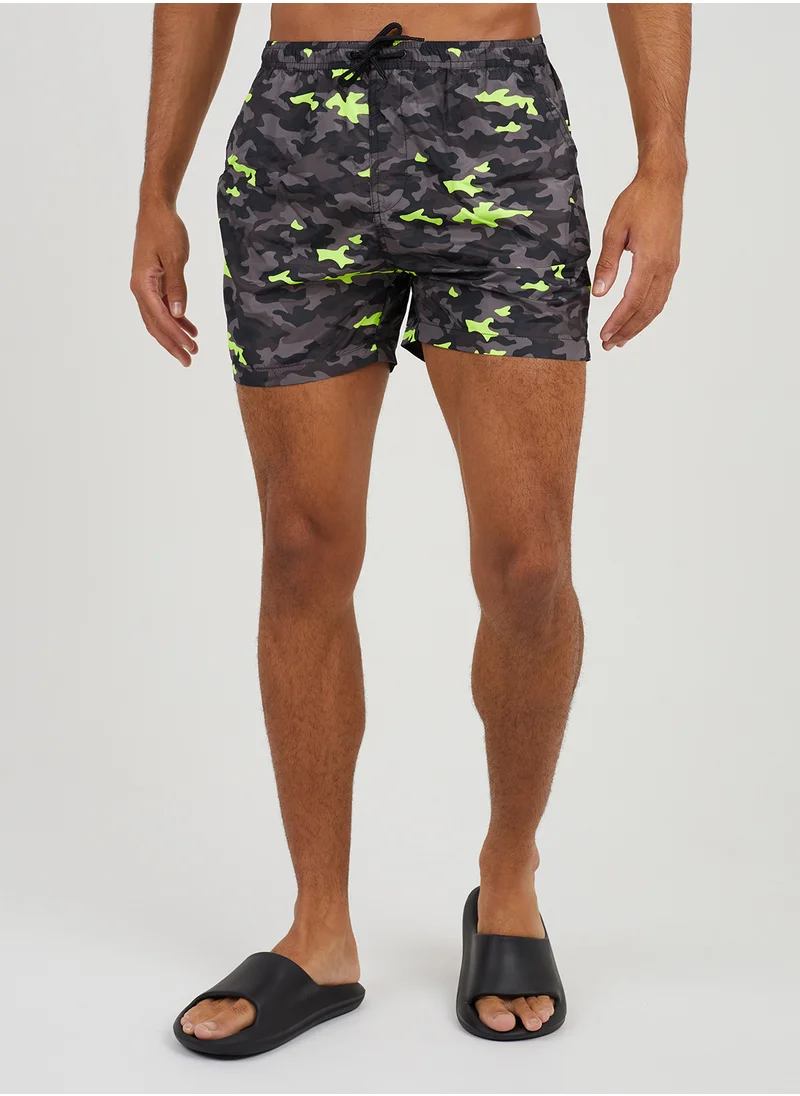 برايف سول Printed Swimshorts