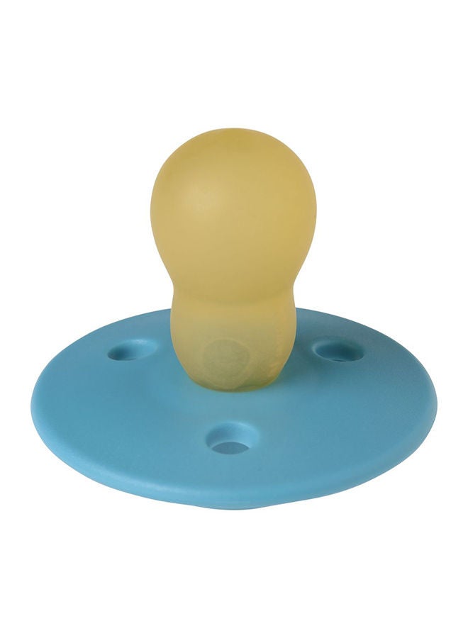 Mininor Round Pacifier Latex 6M - Opal Lake - Image 1