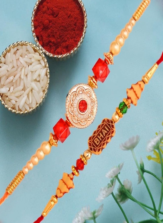 Rakhi Set for Brother Sister Bhaiya bhabhi Gift on Raksha Bandhan|VC- DORA D1,D5. - Image 2