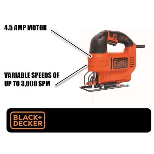 BLACK+DECKER Jig Saw, 4.5 -Amp (BDEJS300C) - Image 2