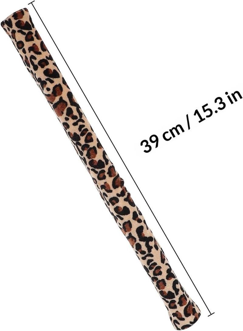 VERDANVERSE 4pcs Refrigerator and Oven Door Handle Covers Protector Set, Beige Leopard Print, Fridge and Freezer Handle Wraps for Kitchen Appliance Hygiene and Scratch Protection - Image 2