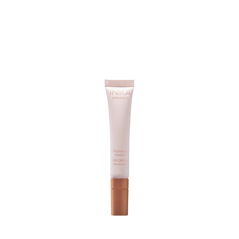 INIKA Organic Phytofuse Renew Eye Cream The Ultimate Antiaging Eye Cream Clinically Proven to Reduces Dark Circles Fine Lines and Hydrates and Plumps Skin All Natural Vegan Ingredients - Image 1