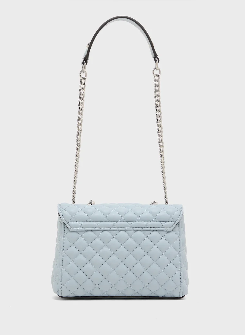 GUESS EVERLEE MINI CNVRTBLE XBDY FLP