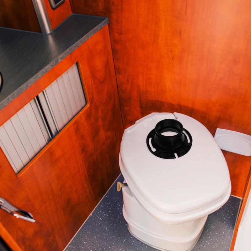 🚽 ختم مقاوم للتسرب لحوض الحمام لحمامات السيارة مصنوع من مواد ABS المتينة - Image 3