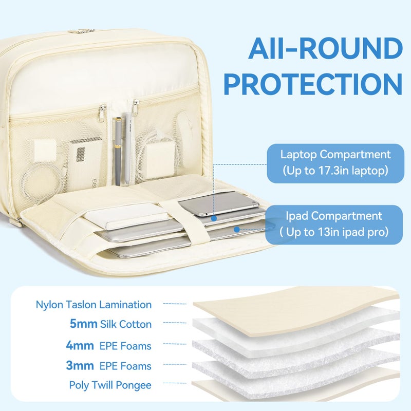 CLUCI Gym Bag for Women, Travel Duffle Bag Carry on Weekender Bags Puffer Tote Bag - Image 2