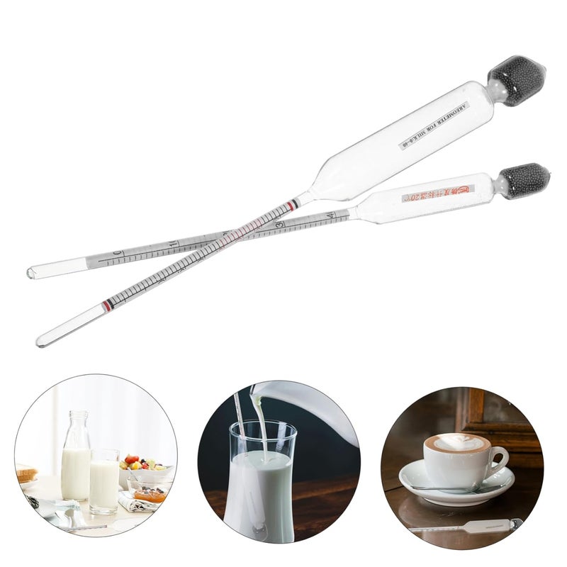 1set Lactometer for Testing Accurate Sugar Hydrometer for Syrup and Lactate Measurement Compact Design for Home Use and Beginners - Image 5