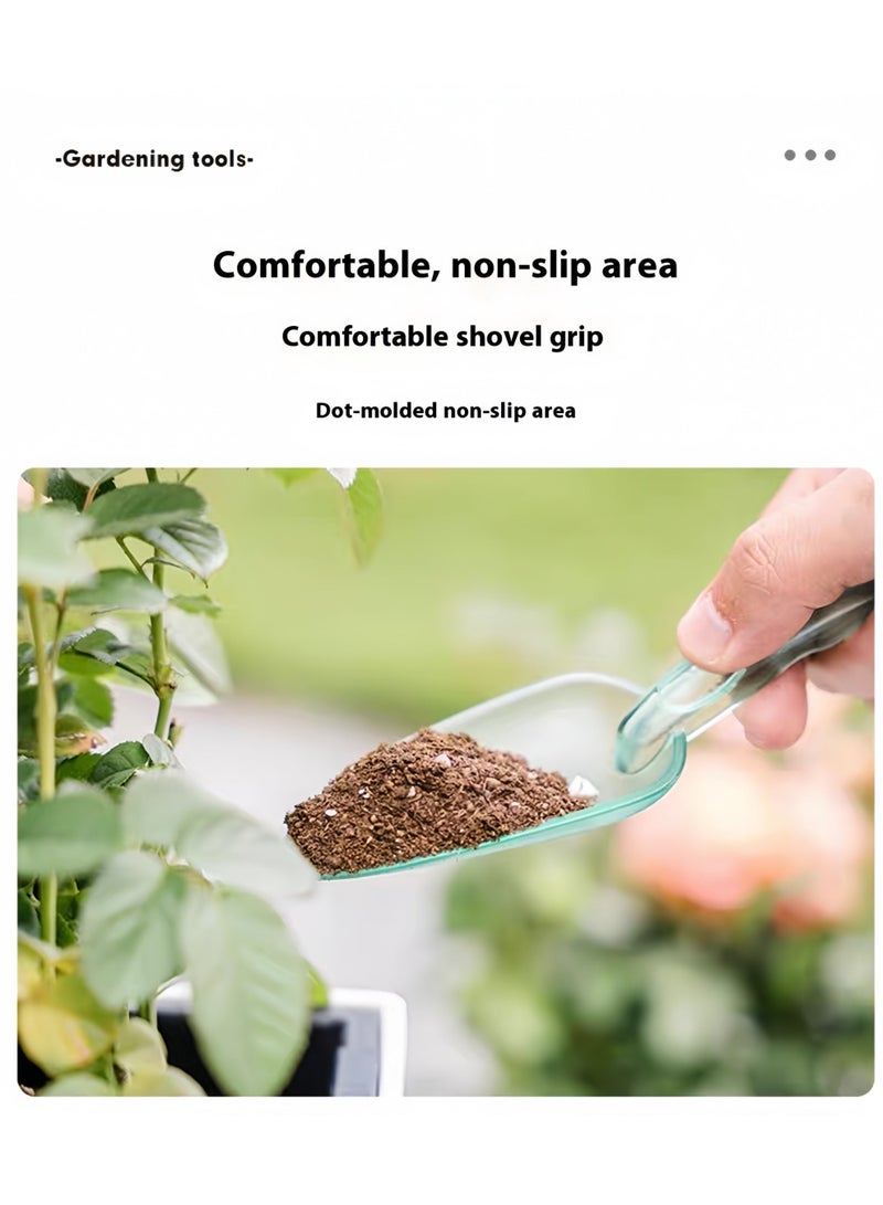 Gardening tools, plastic shovel set, three-piece set for planting flowers, digging and loosening soil, suitable for home gardening, outdoor and seaside - Image 3