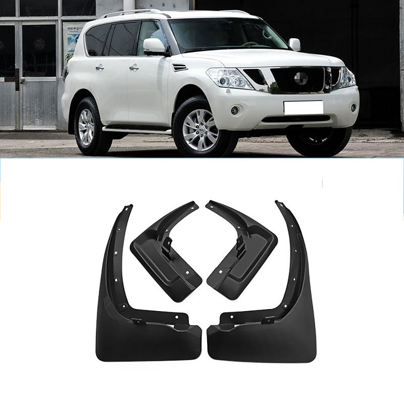 Generic ZXYHBHD Compatible with Nissan Armada Platinum Patrol Y62 2011-2021, Car Front Rear Mudguard Fender Mud Guard Flaps Splash Wheel Mudguards  - Image 1