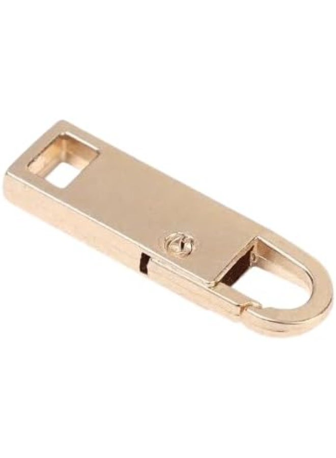 طقم استبدال رأس سحّاب معدني عالمي للإصلاح الفوري من MySouqEg - أدوات سحب وفك سحّاب قابلة للفصل لحقائب السفر، حقائب اليد، والملابس - لون عشوائي (5 قطع). - Image 1