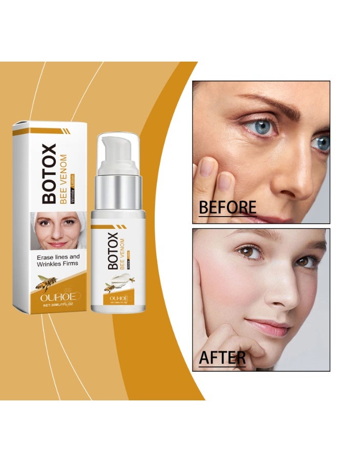 OUHOE Botox Style Bee Venom Face Cream 30ml Anti-Aging Wrinkle Lotion for Skin Tightening Hydration and Firming Reduces Fine Lines Improves Texture and Enhances Natural Radiance - Image 2