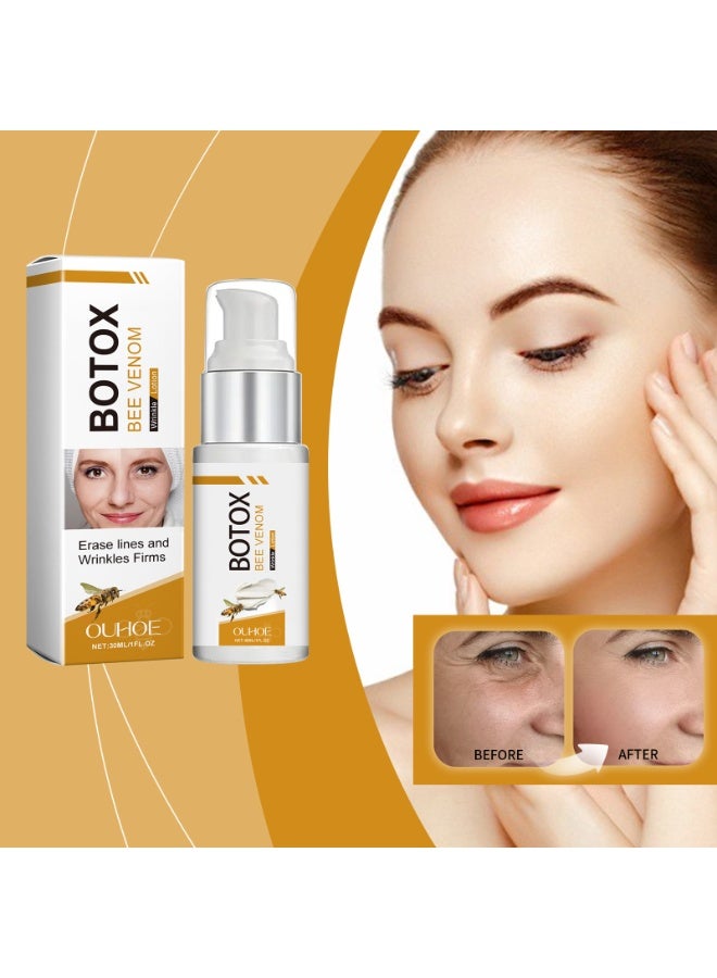 OUHOE Botox Style Bee Venom Face Cream 30ml Anti-Aging Wrinkle Lotion for Skin Tightening Hydration and Firming Reduces Fine Lines Improves Texture and Enhances Natural Radiance - Image 3