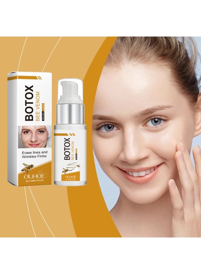 OUHOE Botox Style Bee Venom Face Cream 30ml Anti-Aging Wrinkle Lotion for Skin Tightening Hydration and Firming Reduces Fine Lines Improves Texture and Enhances Natural Radiance - Image 5