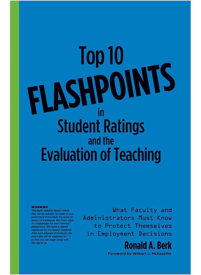 Top 10 Flashpoints in Student Ratings and the Evaluation of Teaching: What Faculty and Administrators Must Know to Protect Themselves in Employment Decisions  - Image 1