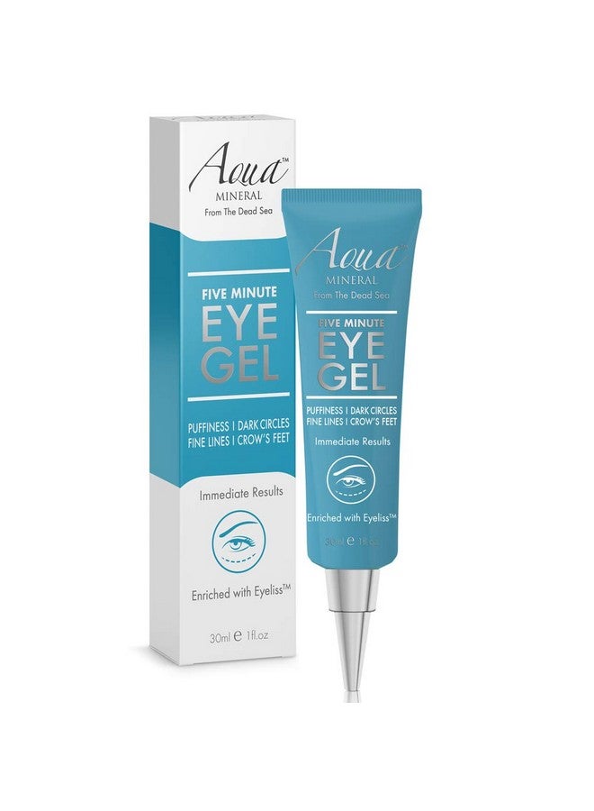 Aqua Mineral Puffy Eye GEL Instant results - Naturally rapid reduction eye gel, Eliminate Wrinkles, Puffiness and Bags - Hydrating Eye Gel w/Green Tea Extract by Aqua Mineral - 1 oz - Image 1