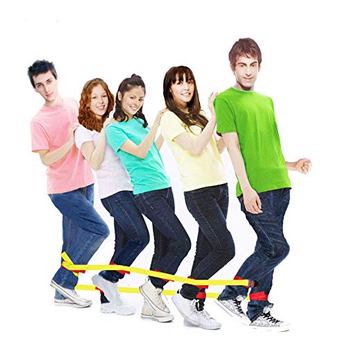 Sonyabecca Cooperative Band Walker 5-Legged Race Band Set Game Teamwork Training for Children Adult - Image 2