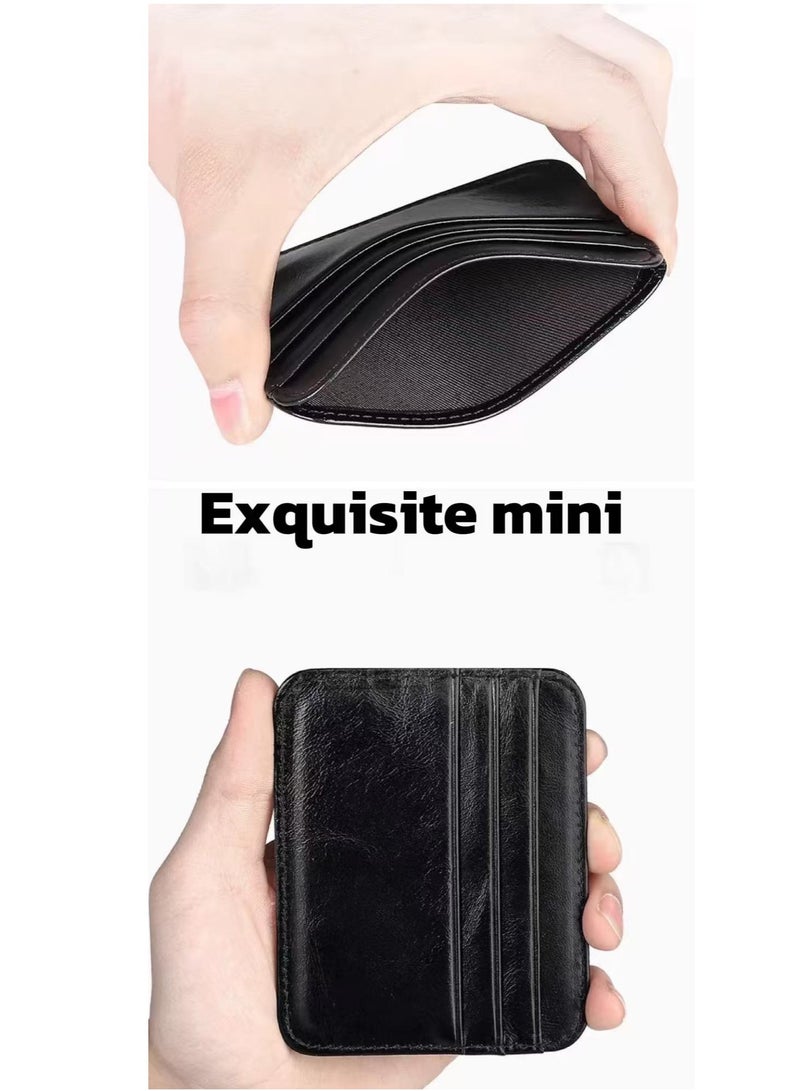 Ultra-Thin 0.3cm Card Holder | 5-Slot Featherlight Design | Premium Slim Wallet - Image 3
