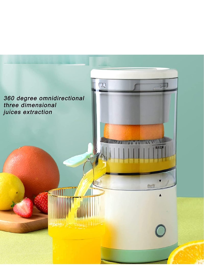 Citrus Juicer Machines Fruit Electric Orange Juicer Squeezer USB Rechargeable Easy Press Lemon Lime Orange Grapefruit Juice Squeezer Easy to Clean fruit juicer