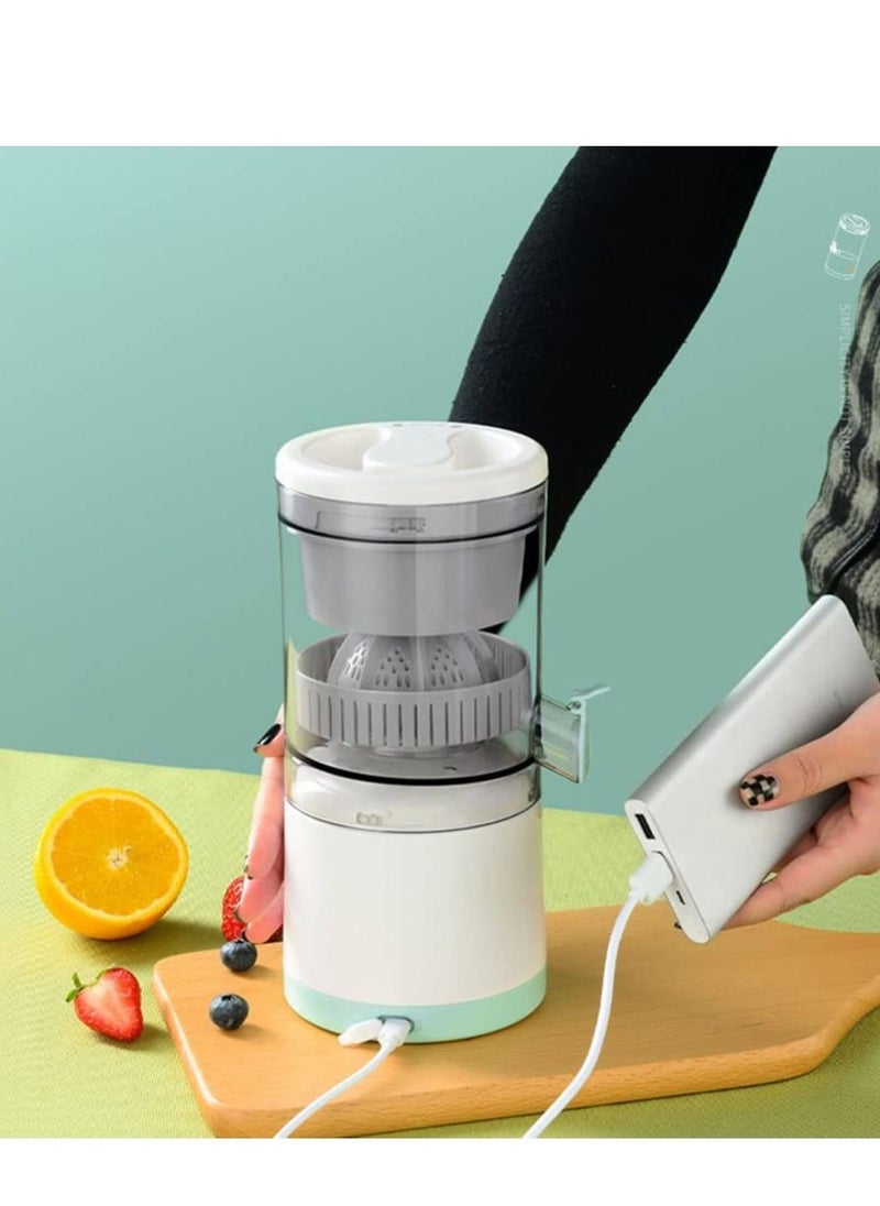 Citrus Juicer Machines Fruit Electric Orange Juicer Squeezer USB Rechargeable Easy Press Lemon Lime Orange Grapefruit Juice Squeezer Easy to Clean fruit juicer
