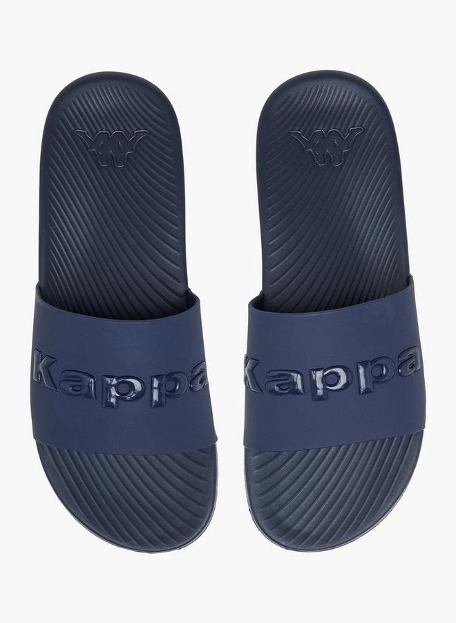 Kappa Men Logo Embossed Slides - Image 1