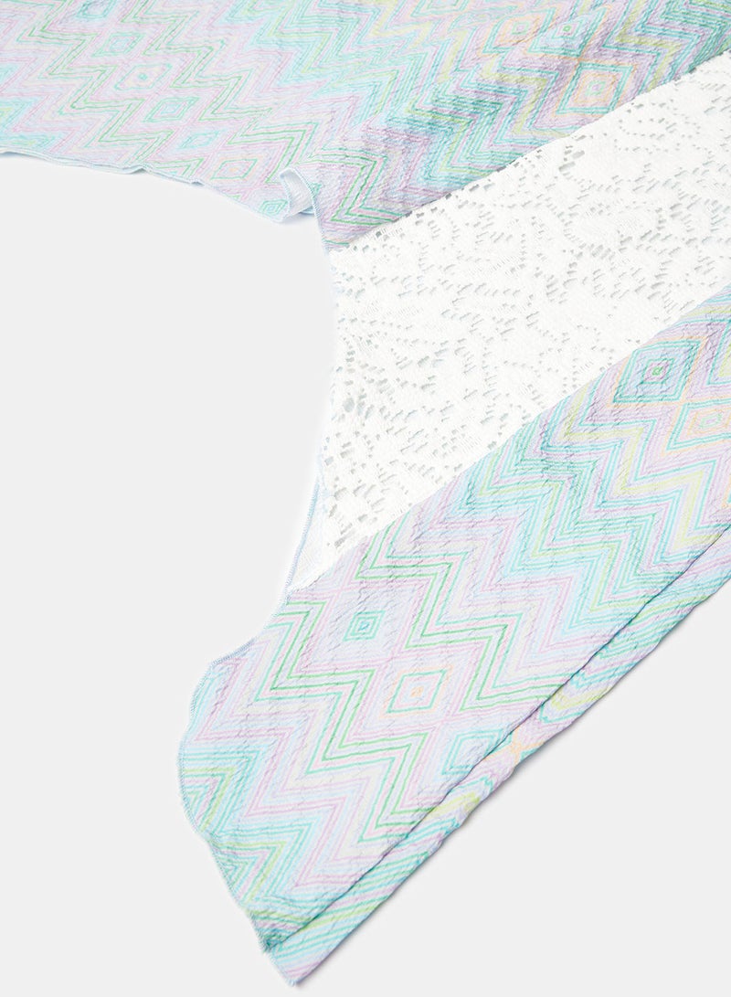 جودي ميني بلوزه نص كم هاند ميد - Image 4