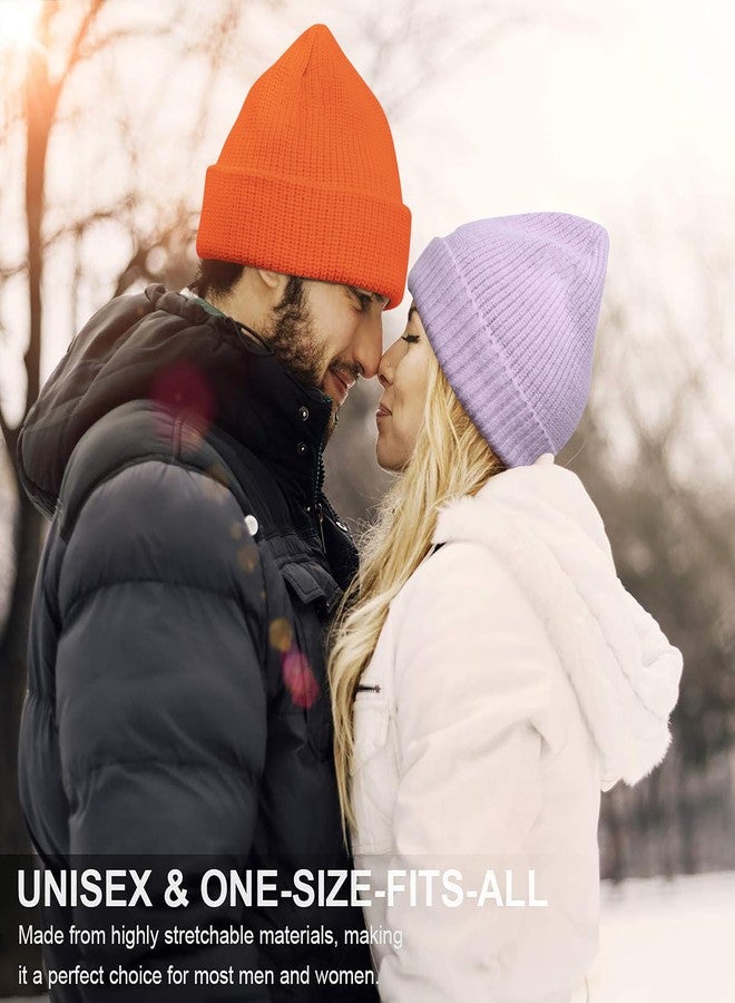 قبعة شتوية من نورث ويند للرجال والنساء، قبعة صوفية، قبعة غارام توبا بينيز الشتوية، قبعة رأس القرد (برتقالي) - Image 4