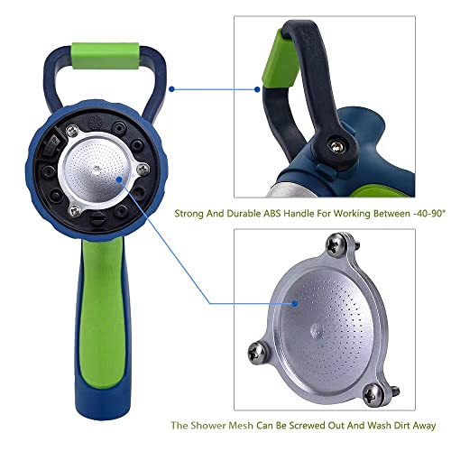 GREEN MOUNT New Patent Garden Hose Nozzle, Heavy Duty Water Nozzle, High Pressure Fireman Style Nozzle with Ergonomic Handle for Lawn and Garden Watering - Image 2