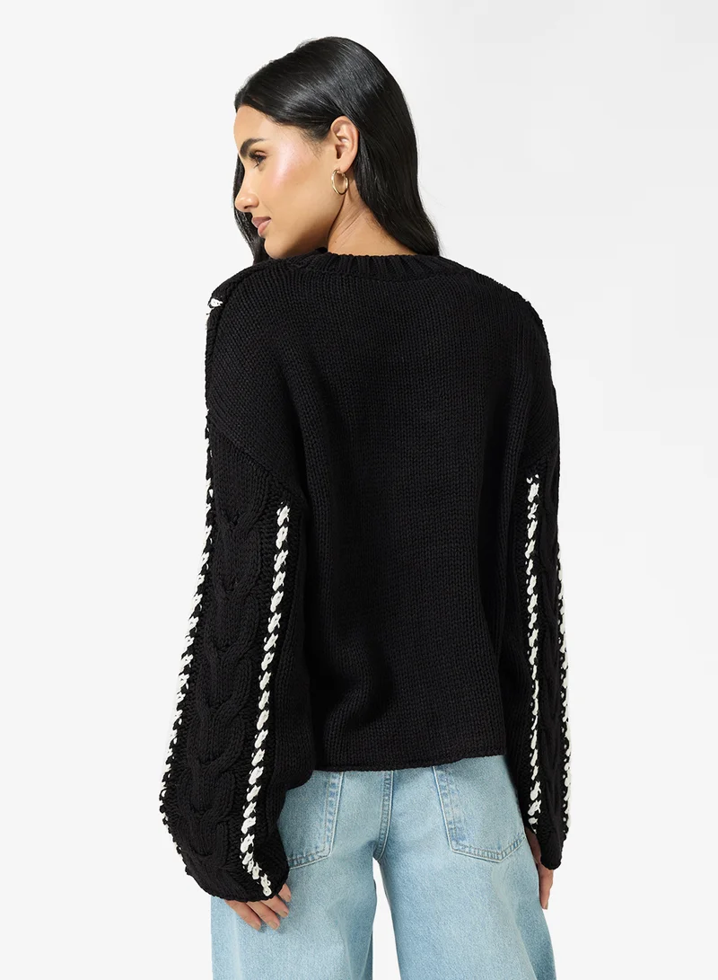 اونلي Onltessa Pull Over Knitted Sweater