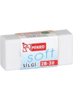 Micro Eraser Soft White 2b 30TR 30 Pack Micro