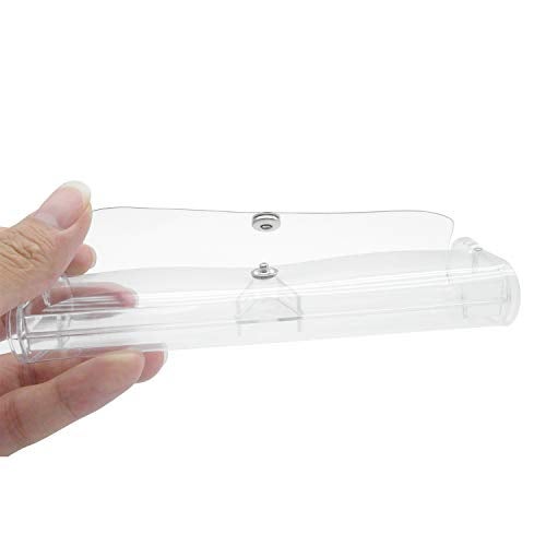 INNOLIFE Clear Plastic Eyeglasses Case Reading Glasses Box - 6 Pack - Image 3