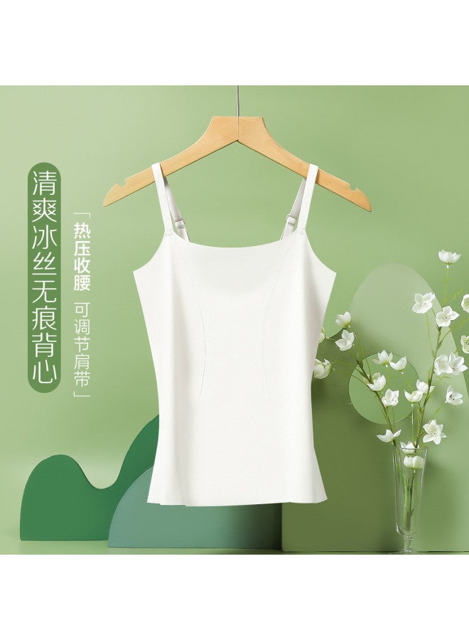 Red Bean Slimming Camisole Women'S Underwear, Seamless Sports Tank Top For Women - Image 2