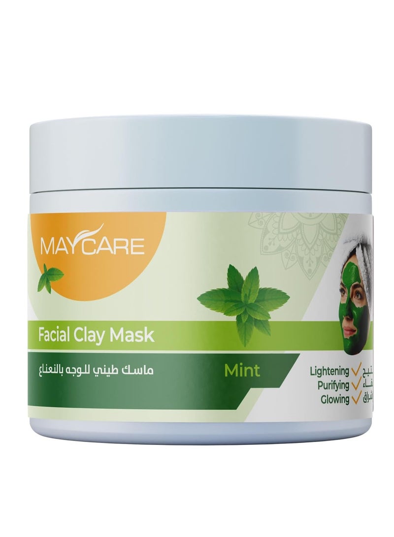 Mint Face Clay Mask Brightening, Purifying & Brightening 550g