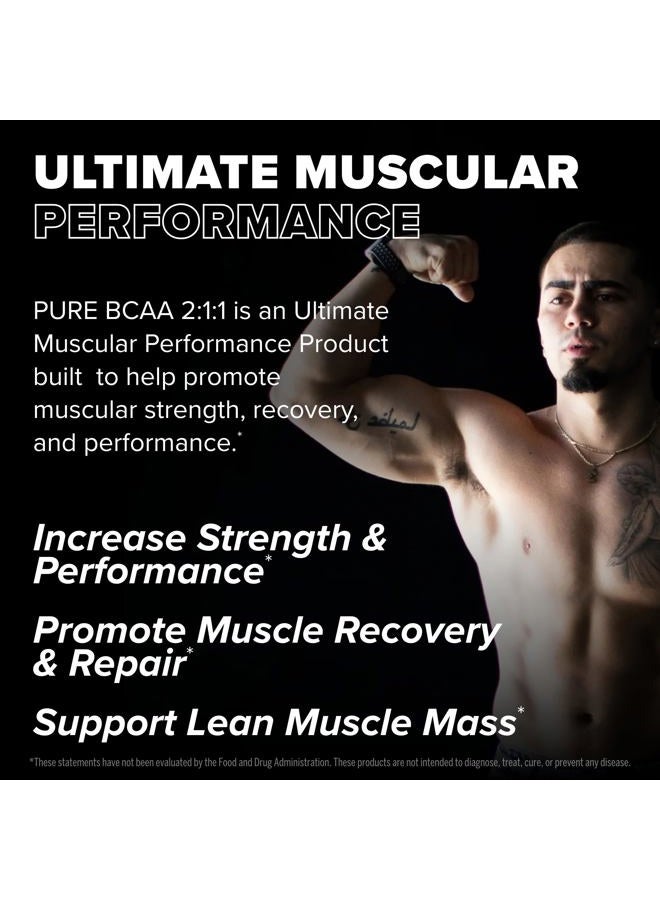 FINAFLEX Pure BCAA 2:1:1, Watermelon - 9.7 oz - Promotes Strength, Recovery & Performance - with 2:1:1 Ratio of Leucine, Isoleucine & Valine + Vitamin C - 30 Servings - Image 3