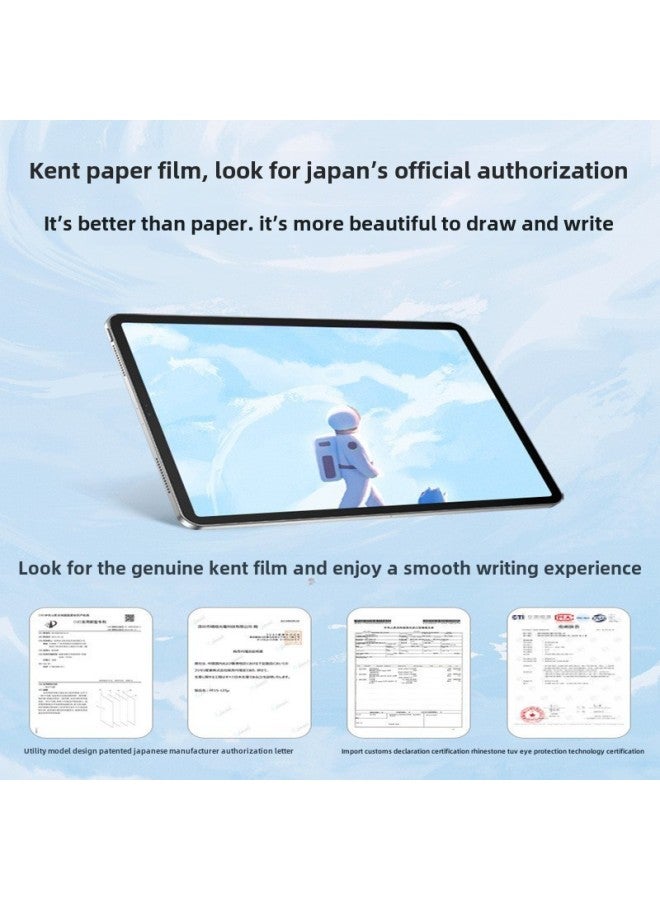 Detachable Magnetic Absorption Paper Film For IPad Pro 11 Inch 12.9 Hand Drawn 10.5 Mirror Surface PVC Material-Color:】-Dimensions:Air4(10.9 Inches)】 - Image 3