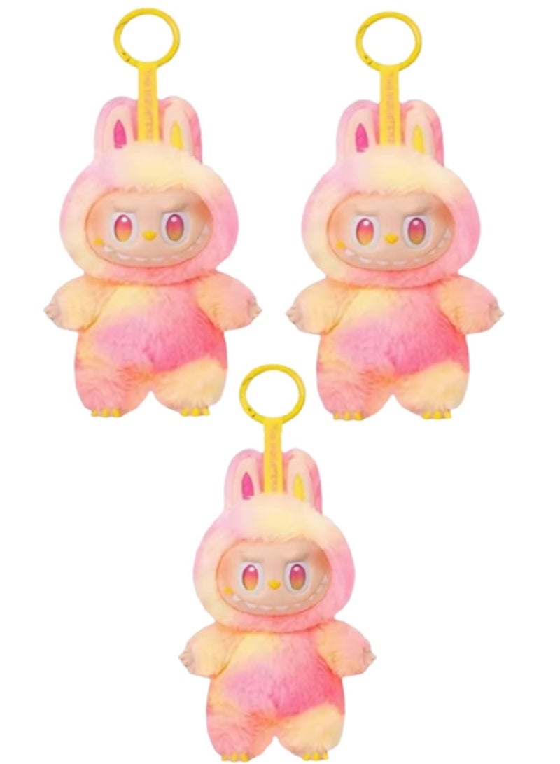 Pop Mart x Bobo & Coco Labubu V3 Monster Doll 16cm Random ColorPack Of 3