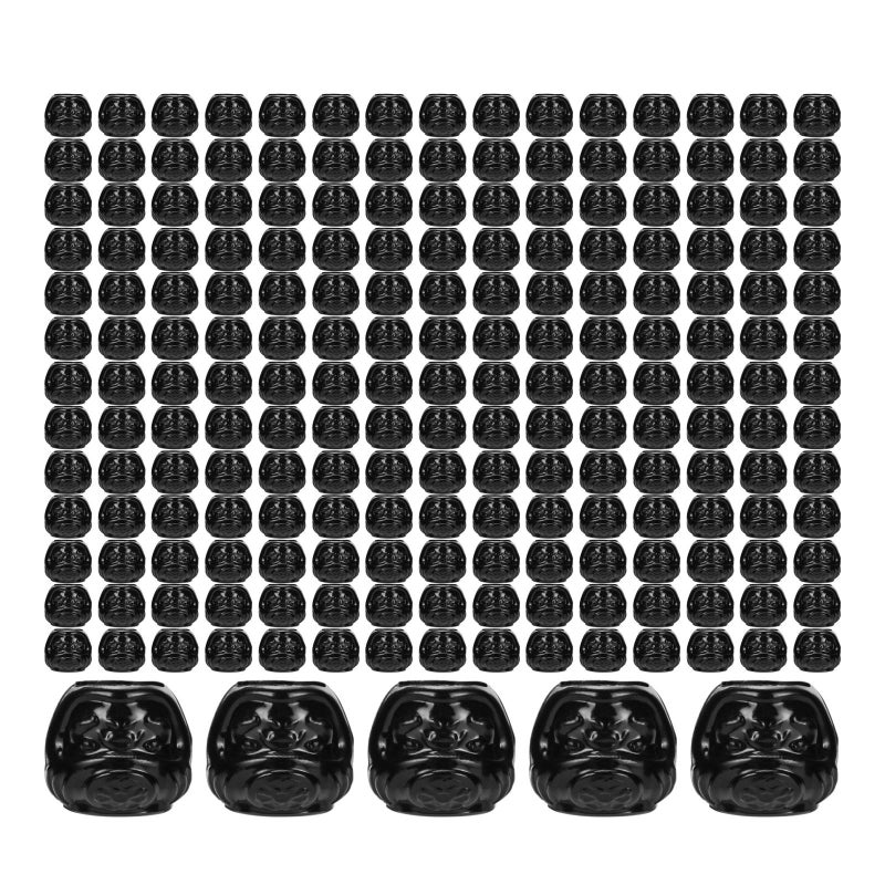 200pcs Tattoo Ink Caps Cups with Base Thickened Tattoo Pigment Cups for Tattoo ink Microblading Makeup Tattooing Supplies - Image 1