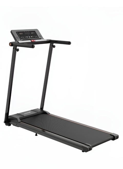 Smart Foldable Treadmill with Bluetooth Speaker, Cup holder, phone holder, computer holder, and adjustable height, 2 LED Display, 2.5 HP Motor, Convenient for Use at Home, Gym or Office - Max 120 kg User Weight
